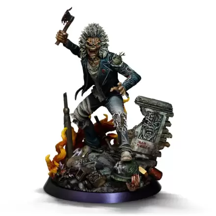 Iron Maiden Kip v umetniškem merilu 1/10 Eddie 50th Year Anniversary 22 cm fotografija izdelka