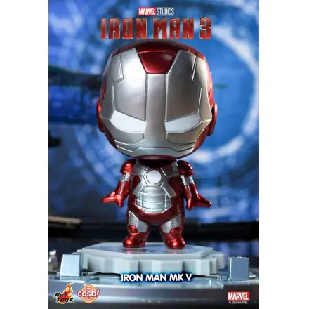 Iron Man 3 Cosbi Mini Figurica Iron Man Mark 5 8 cm termékfotója