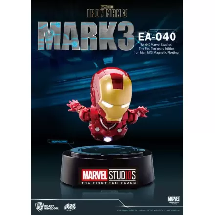 Iron Man 3 Egg Attack figura, lebdeči model Iron Man Mark III The First Ten Years Edition 16 cm termékfotója