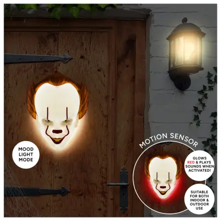 IT Pennywise Maska s senzorjem gibanja in svetlobo fotografija izdelka