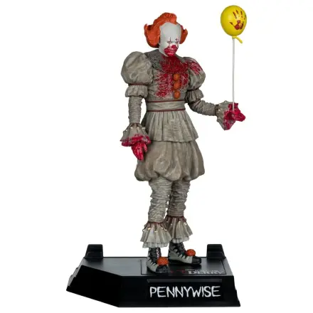 It Welcome to Derry Movie Maniacs Figura Pennywise (Bloody) 16 cm fotografija izdelka