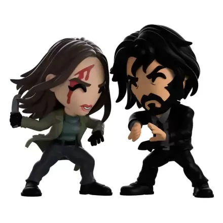 John Wick: Ballerina Vinilne figure 2-paket Ballerina & John Wick 11 cm fotografija izdelka