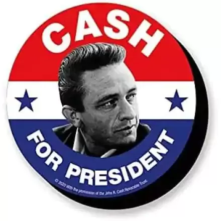 Johnny Cash: President Zabaven Debel Magnet termékfotója