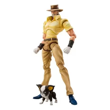 JoJo's Bizarre Adventure Super Action akcijska figura Chozokado (Joseph Joestar & Iggy) (3rd-run) 15 cm termékfotója