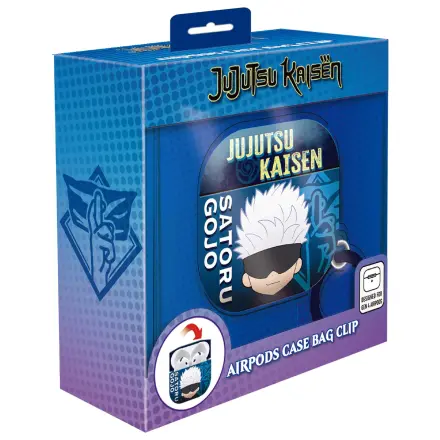 Jujutsu Kaisen Gojo 3D penasta torbica za AirPods slušalke s sponko fotografija izdelka