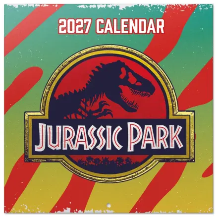 Jurassic Park 2027 stenski koledar 30 x 30 cm fotografija izdelka
