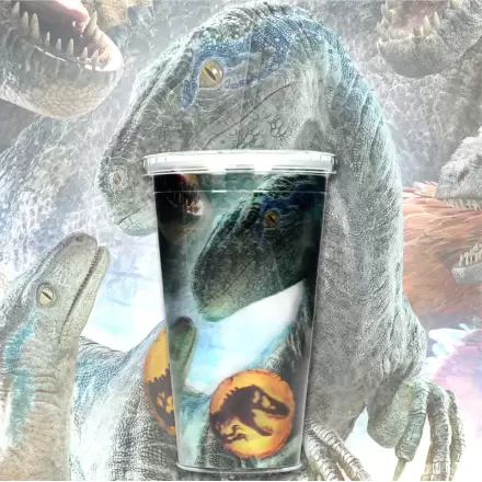 Jurassic Park Biosync 3D lentikularni kozarec s pokrovom 500 ml termékfotója