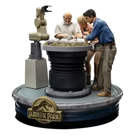 Jurassic Park Scale Statue 1/10 Dino Hatching 23 cm Kip fotografija izdelka