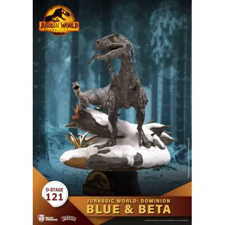 Jurassic World: Dominion D-Stage PVC Diorama Blue & Beta 13 cm fotografija izdelka