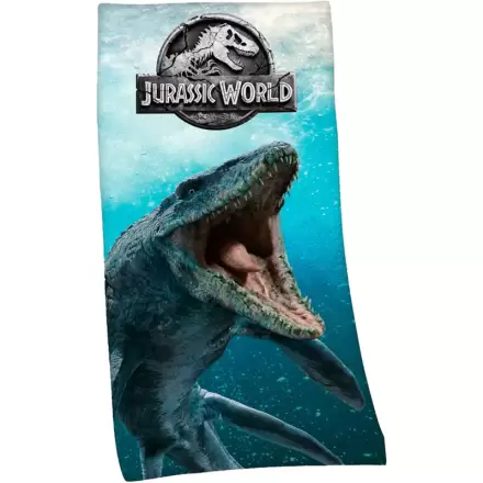 Jurassic World Mosasaurus brisača za plažo iz mikrovlaken fotografija izdelka