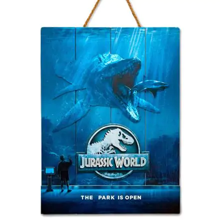Jurassic World Mossasaurus Woodart 3D tisk leseni znak fotografija izdelka