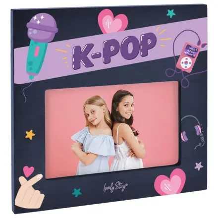 K-Pop Temno modri okvirji za fotografije fotografija izdelka