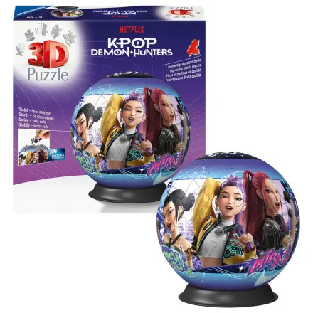 K-Pop Demon Hunters sestavljanka puzzle žoga 3D 72 kosov fotografija izdelka