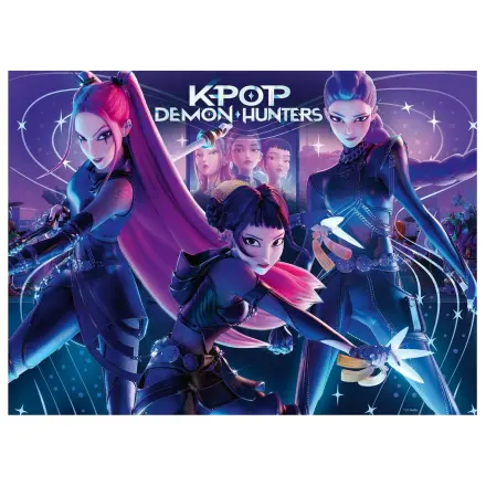 K-Pop Demon Hunters Rumi, Mira & Zoey XXL sestavljanka 300 kosov fotografija izdelka