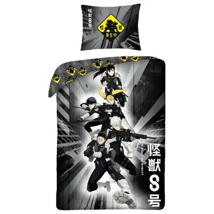 Kaiju No. 8 Black posteljnina fotografija izdelka