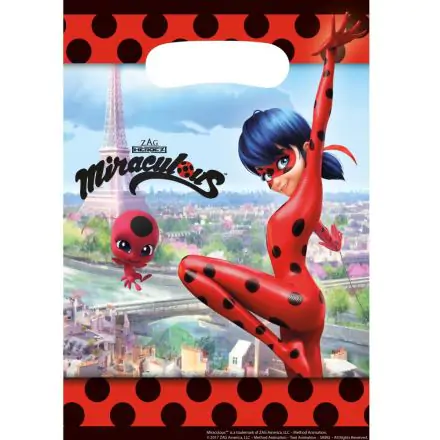 Miraculous Ladybug and Cat Noir Adventures darilna vrečka, pakiranje po 8 fotografija izdelka