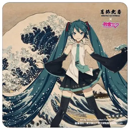 Katsushika Hokusai x Hatsune Miku Avtomobilski Magnet Trideset šest pogledov na goro Fuji/Veliki val pri Kanagawi fotografija izdelka