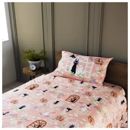 Kiki's Delivery Service Natsu Komplet za posteljo sladko roza Jiji fotografija izdelka