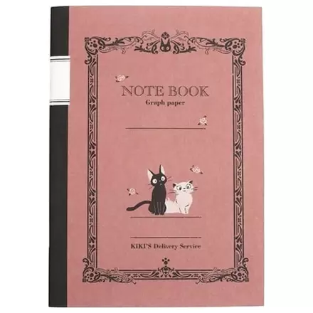 Kiki's Delivery Service retro zvezek Jiji rdeč fotografija izdelka