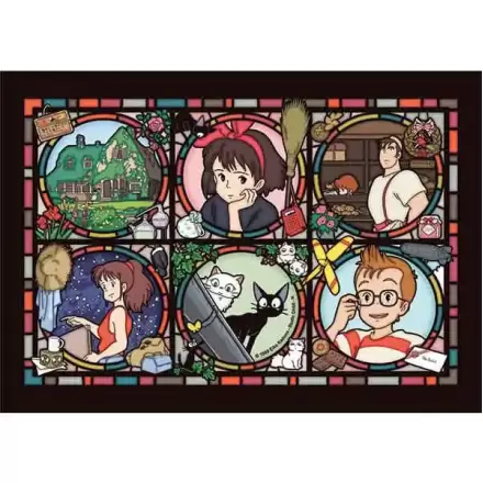 Kiki's Delivery Service Sestavljanka Vitraž Characters Gallery (208 kosov) termékfotója