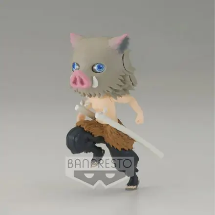 Demon Slayer Kimetsu No Yaiba Inosuke Hashibira Q posket petit figurica 7 cm termékfotója