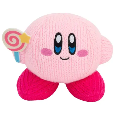 Kirby Nuiguru-Knit plišasta figura Kirby z nepremagljivo palico Candy Wand fotografija izdelka