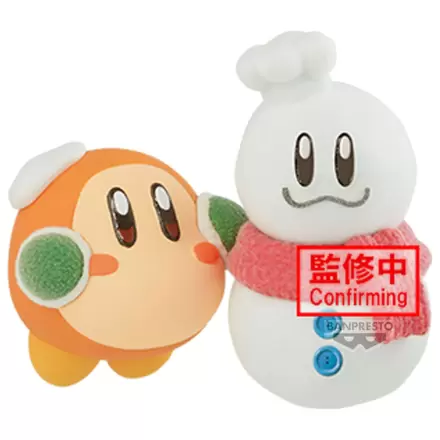 Kirby Play in the Snow Fluffy Puffy Mine Waddle Dee figura 6cm fotografija izdelka