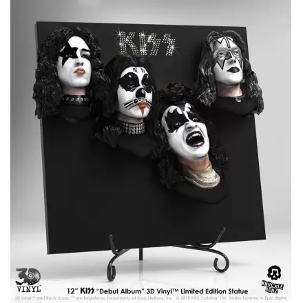 Kiss 3D vinil kip Debut Album 30 cm termékfotója