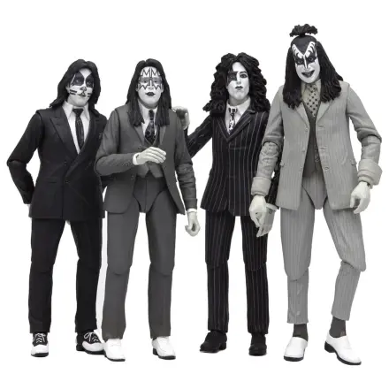 KISS akcijske figure 4-paket Dressed to Kill Album Cover 18 cm fotografija izdelka
