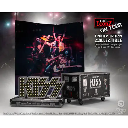 Kiss Rock Ikonz On Tour kovček za na cesto Kip + Set odrske kulise Alive! Tour fotografija izdelka