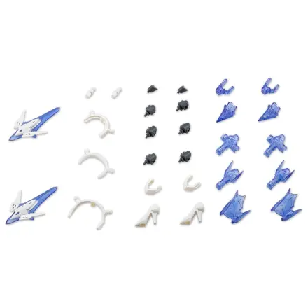 Kotobukiya M.S.G. Komplet dodatkov za modele Mecha Supply 34 Holonic Headdress & Holonic High Heels White Ver. fotografija izdelka