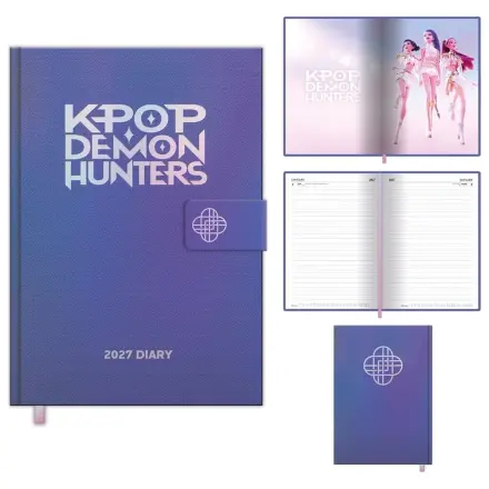 KPop Demon Hunters A5 dnevnik 2027 fotografija izdelka