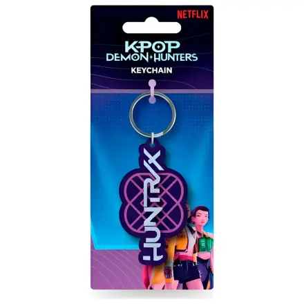 KPop Demon Hunters Huntrix Logo obesek za ključe fotografija izdelka
