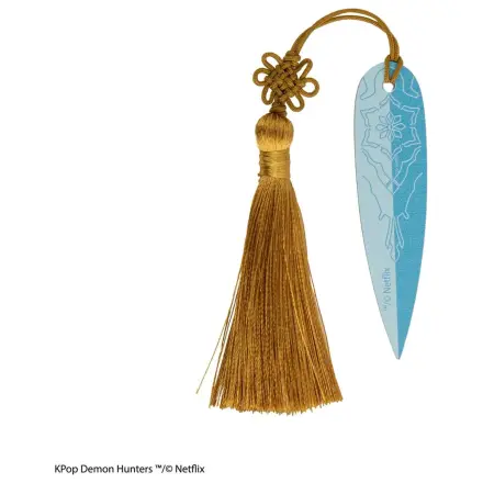 KPop Demon Hunters kovinsko knjižno kazalo Zoey's Shin-kal fotografija izdelka