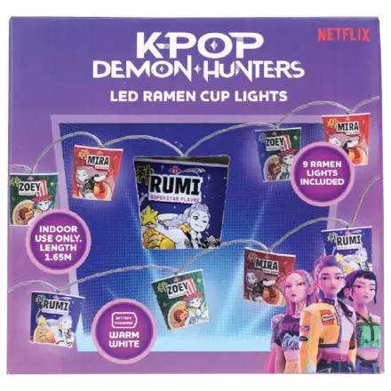 KPop Demon Hunters Luči na vrvici Ramen fotografija izdelka