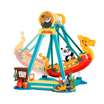 Kung Fu Panda Pirate Ship Ride komplet za sestavljanje 379 kosov termékfotója