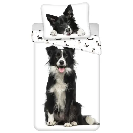 Dog Border Collie prevleka za odejo fotografija izdelka