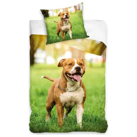 Dog Staffordshire prevleka za odejo fotografija izdelka