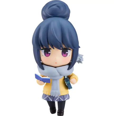 Laid-Back Camp Action Figura Nadeshiko Rin Shima: Šolska uniforma Ver. 10 cm termékfotója