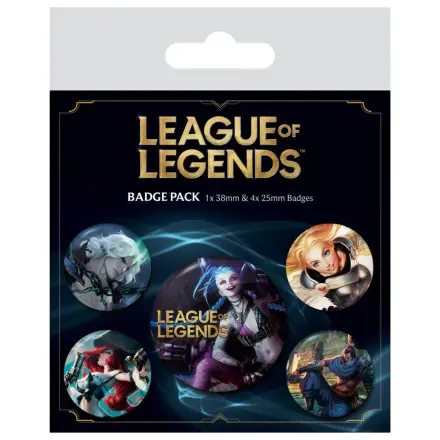 League of Legends paket 5 značk fotografija izdelka