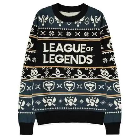 League of Legends božični nosljivi pulover z kapuco in odejo fotografija izdelka