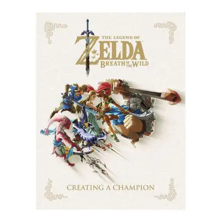 The Legend of Zelda Breath of the Wild Art Book Ustvarjanje šampiona termékfotója