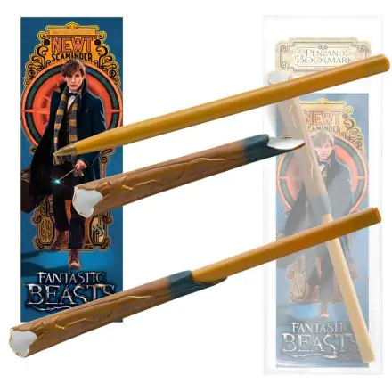 Fantastic Beasts Newt Scamander wand kemični svinčnik in zaznamovalek fotografija izdelka