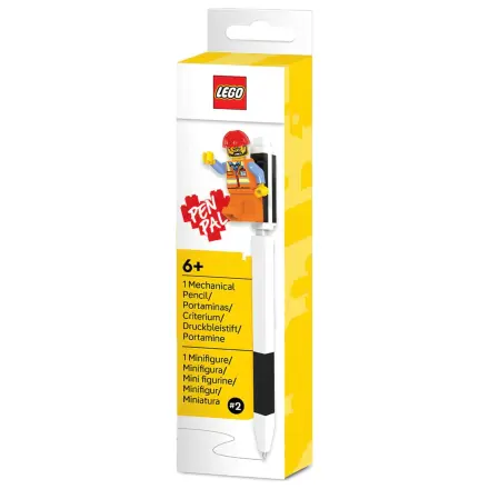 Lego črni mehanski svinčnik z minifiguro fotografija izdelka