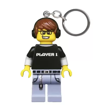 LEGO Minifigures Svetlobni obesek za ključe Video Game Guy 8 cm termékfotója