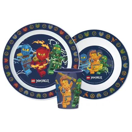 Lego Ninjago Elemental Dinner Set, micro plastic set, z 260 ml skodelico fotografija izdelka