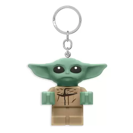 LEGO Star Wars The Mandalorian svetlobni obesek za ključe Grogu 8 cm fotografija izdelka