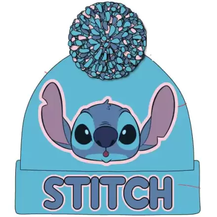 Lilo & Stitch Pompom Kapa Svetlo Modra termékfotója