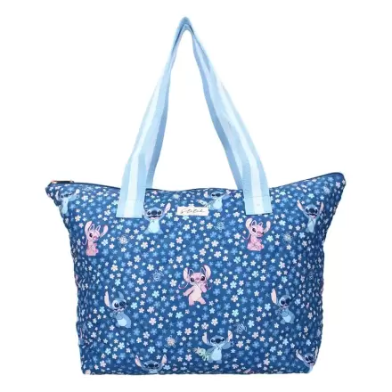 Lilo & Stitch Tote Bag Stitch Famous Floral - Nakupovalna Torba termékfotója