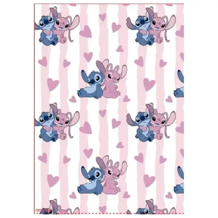 Lilo & Stitch Stitch & Angel Flanel Odeja fotografija izdelka